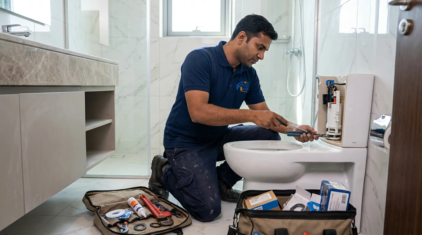 Toilet and Bathroom Plumbing Repairs